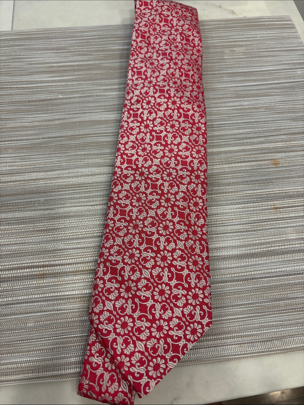 Charles Tyrwhitt Red Floral Silk Tie